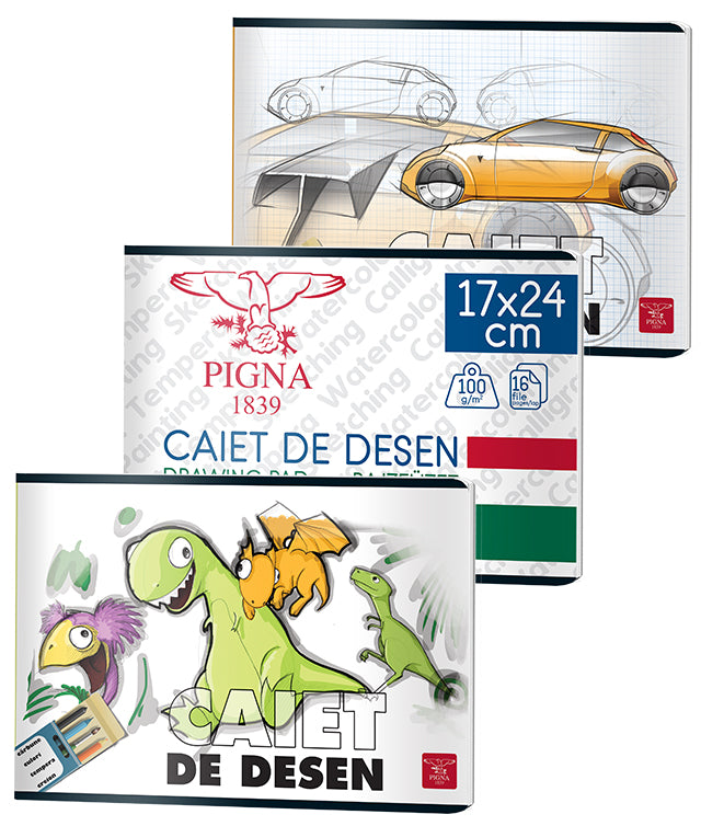CAIET DESEN 16 FILE 110G PIGNA CAIET DESEN 16 FILE 110G PIGNA